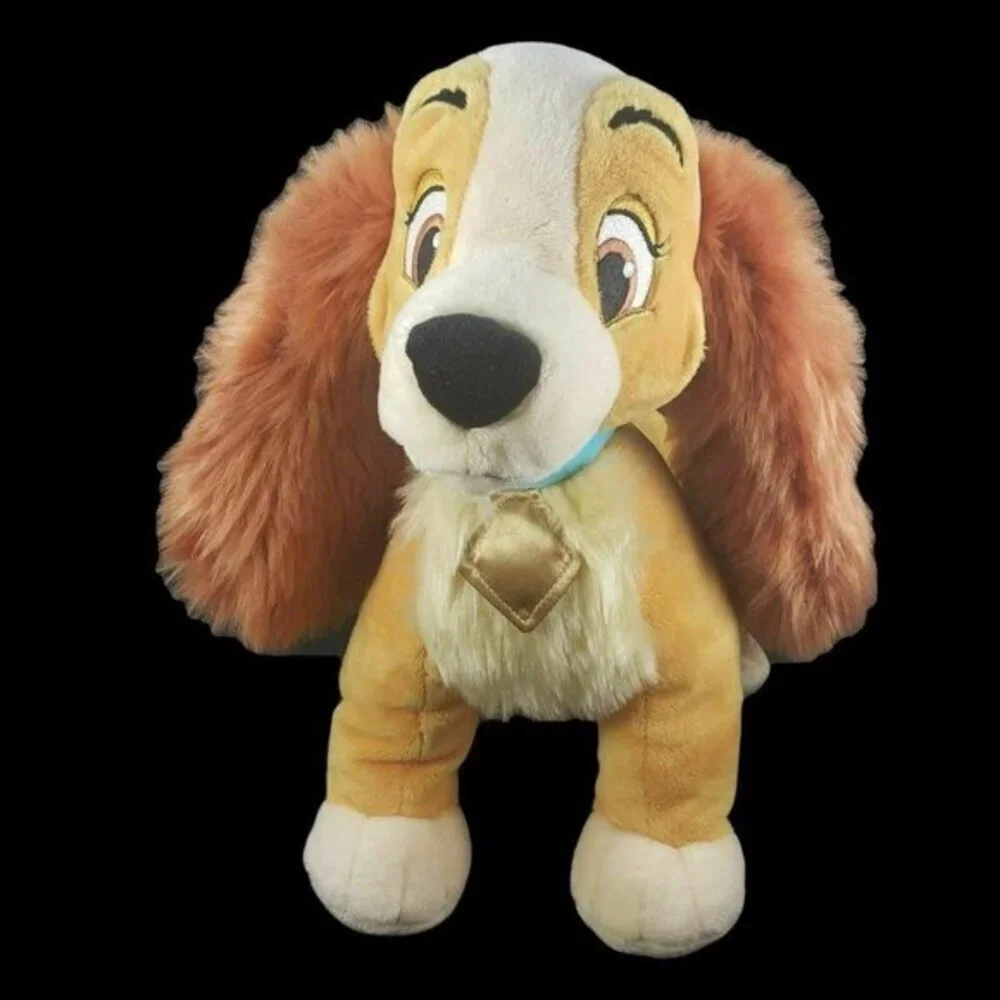 Disney Store‎ Lady and the Tramp Lady Dog Plush Plushie Baby Stuffed Spaniel
